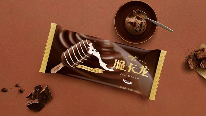 欧米尔冰淇淋包装设计